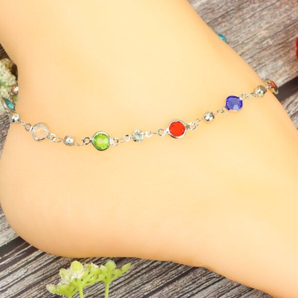 "Elegant Handmade Anklet – Delicate Jewelry for Women, MAR091046 - Picture 1 of 10